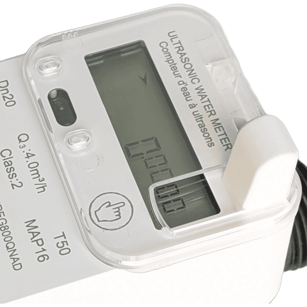 Multi-view LCD display of the meter