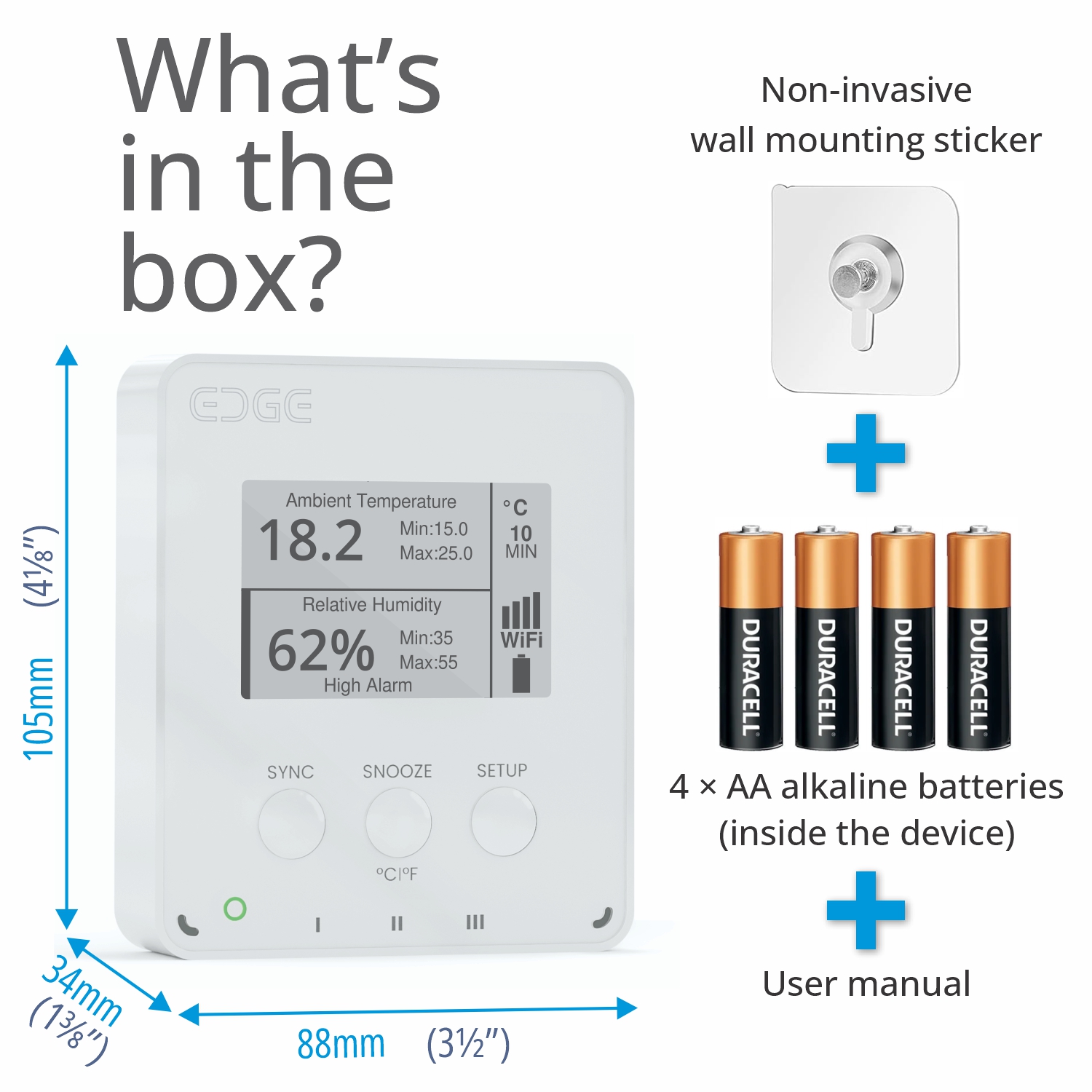 MaxLinc EDGE Essential Cellular Temperature & Humidity Data Logger for Museums & Server Rooms thumbnail 5